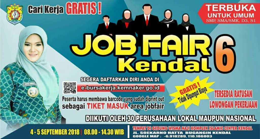 AYO IKUTI JOB FAIR KENDAL - Lowongan kerja Semarang
